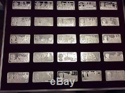 100 Greatest Americans Silver Franklin Mint Masterpieces
