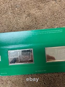 100 Silver. 925 Sterling Ingots, Franklin Mint Centennial Car Ingot Collection