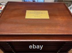 100 greatest masterpieces franklin mint Empty Box No Coins! Great For Your Colle