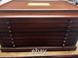 100 greatest masterpieces franklin mint Empty Box No Coins! Great For Your Colle