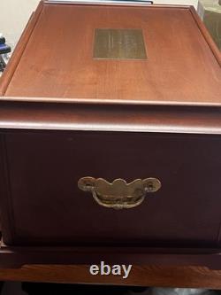 100 greatest masterpieces franklin mint Empty Box No Coins! Great For Your Colle