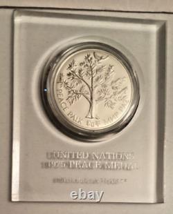 10 Silver Rounds 8 Oz Sterling. 8 Oz Each First Day Covers Franklin Mint