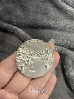 1178 Luzern 1978 Silver Proof Medal 100th Anniversary
