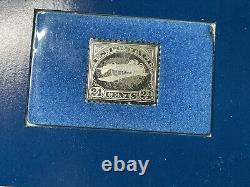 12 Different Franklin Mint Sterling Silver Greatest Stamps 1977-1979