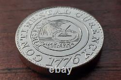 1776 Continental Currency/dollar Mind Your Business Fugio 2 Oz Silver