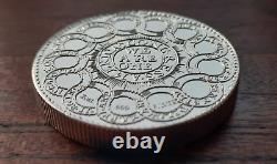 1776 Continental Currency/dollar Mind Your Business Fugio 2 Oz Silver