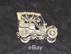 1903 Fiat Franklin Mint Sterling Silver Car Miniature 143 Scale RARE