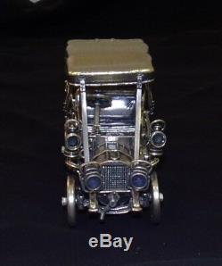 1903 Fiat Franklin Mint Sterling Silver Car Miniature 143 Scale RARE