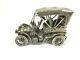 1903 Fiat Sterling Silver Miniature Car Franklin Mint 143 Scale 171 Grams Withbox