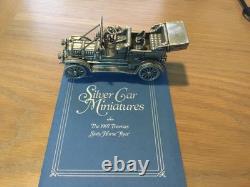 1907 Franklin Mint Thomas-Flyer Miniature Car 233.5GR-Sterling Silver-WOW