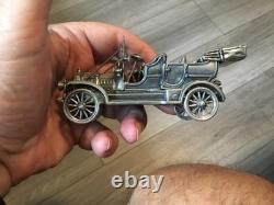 1907 Franklin Mint Thomas-Flyer Miniature Car 233.5GR-Sterling Silver-WOW