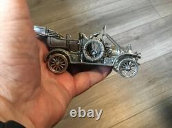 1907 Franklin Mint Thomas-Flyer Miniature Car 233.5GR-Sterling Silver-WOW