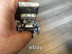 1907 Franklin Mint Thomas-Flyer Miniature Car 233.5GR-Sterling Silver-WOW