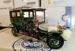 1907 Rolls Royce Open Drive Limo Silver Ghost Franklin Mint 124