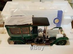 1907 Rolls Royce Open Drive Limo Silver Ghost Franklin Mint 124