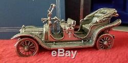 1911 Delaunay Belleville Model Sterling Silver Car Miniature Franklin Mint