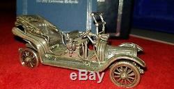 1911 Delaunay Belleville Model Sterling Silver Car Miniature Franklin Mint