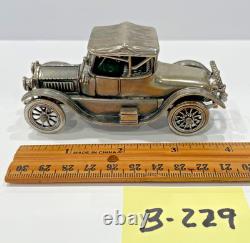1913 Cadillac Coupe Die Cast Model Car in Sterling Silver by Franklin Mint