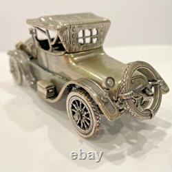 1913 Cadillac Coupe Die Cast Model Car in Sterling Silver by Franklin Mint