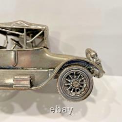 1913 Cadillac Coupe Die Cast Model Car in Sterling Silver by Franklin Mint