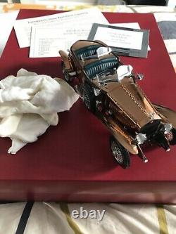 1921 Rolls Royce Silver Ghost copper covered body by Franklin Mint