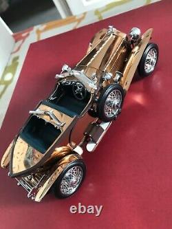 1921 Rolls Royce Silver Ghost copper covered body by Franklin Mint