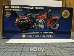 1948 Harley Davidson Panhead Road Rally Edition B11Z153 Franklin Mint 110