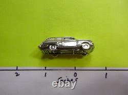 1949 Ford Woody Station Wagon Mini Car Proportion Franklin Mint Rare Silver Car