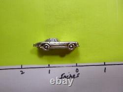 1954 Mercedes Sl 300 Gullwing Mini Car Sized Franklin Mint Rare Silver Car M-56