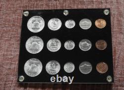 1954 Pds Silver Mint Set Uncirculated-choice To Gem 1954 Pds Silver Mint Set Uncirculated-choice To Gem
