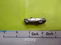 1957 Chevy Bel Air Convertible Mini Car Proportion Franklin Mint Rare Silver Car
