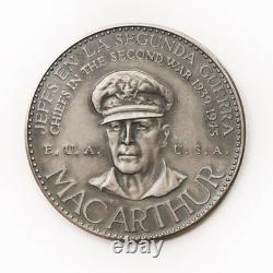 1957 Silver Medal Chiefs in the Second World War by the Banco Italo-Venezolano