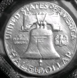 1960 Silver Proof Ben Franklin Half Dollar in Original Mint Cello Lot Of 100