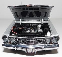 1963 Chevrolet Silver Impala Ss 409 Franklin Mint 1/24 Diecast New