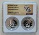 1963 Franklin And 1964 Kennedy Proof Half Dollar Ngc Pf 69 End Of An Era Holder