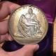 1964 Towle Sterling Silver Medallic Art Pieta Michelangelo Medal Limited Edition
