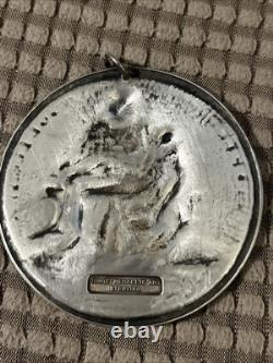 1964 Towle Sterling Silver Medallic Art Pieta Michelangelo Medal Limited Edition