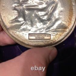 1964 Towle Sterling Silver Medallic Art Pieta Michelangelo Medal Limited Edition