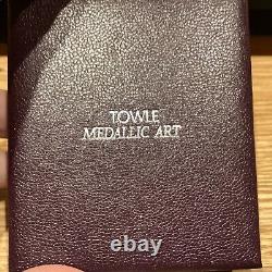 1964 Towle Sterling Silver Medallic Art Pieta Michelangelo Medal Limited Edition