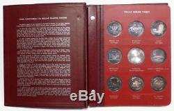 1965 The Franklin Mint 27 Fine Silver Proof Dollar Gaming Tokens Set Issue #120