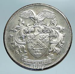 1966 USA United States THE FRANKLIN MINT Benjamin Antique Silver Medal i84200