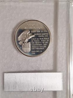 1967 The Franklin Mint President Sterling Silver Proof Rounds Limited Edition