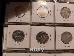 1968 President Collection 40 Coins Sherry Wood Case Franklin Mint 8 grams
