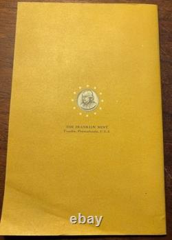 1968 The Franklin Mint Collection Of Antique Car Coins With Booklet Series 1