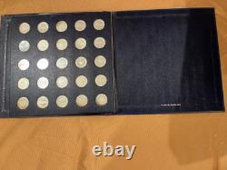 1969 Franklin Mint 25 Coin Collection Sterling Silver Antique Car Coins Series 1
