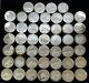 1969 Franklin Mint 46 Coin Collection Of Proof Sterling Silver Antique Car Coins