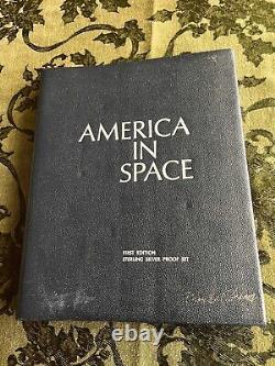 1970 America in Space First Edition 24 Medals Silver Proof Franklin Mint