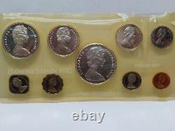 1970 Bahama Islands Proof Silver Coin Set