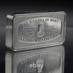 1970 City Bank of Honolulu Hawaii CB Franklin Mint 2oz 925 Silver bar C5099