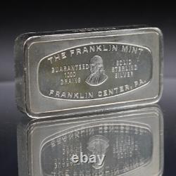 1970 Colorado Springs National Bank CO Franklin Mint 2oz 925 Silver bar C5320